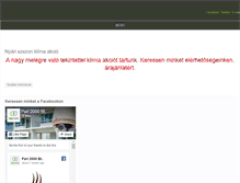 Tablet Screenshot of pari2000.hu